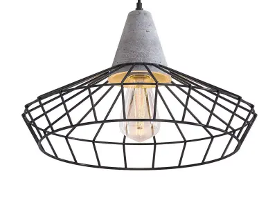 Pendant concrete 3D model