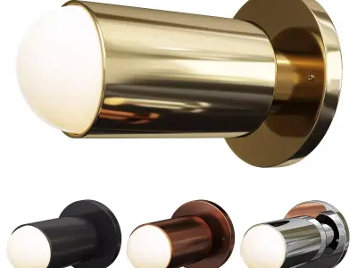 Polaris Sconce Low-poly 3D model