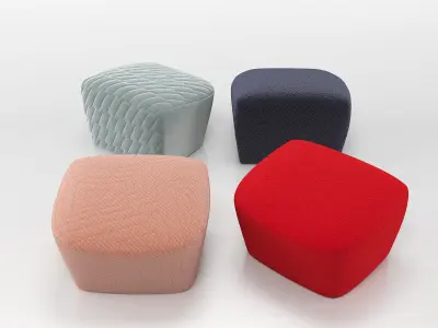 Uncover Footstool 3D model
