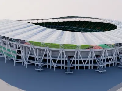 Ogasayama Sports Park Ecopa - Japan 3D model