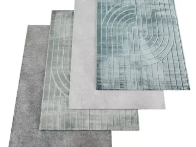 Rugs558 Low-poly 3D model