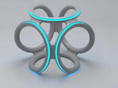 lamp infinity 3D model