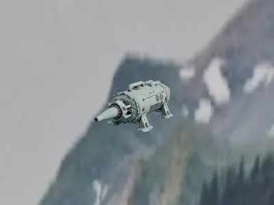 Dock-Runner Micro Cargo Pod 3D print model