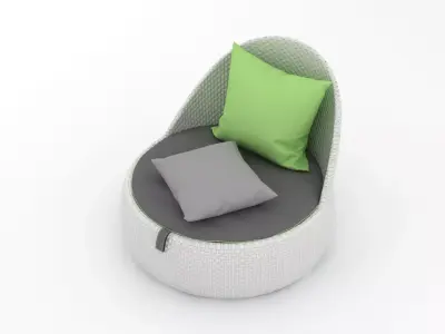 Dedon Dala Chair 3D model