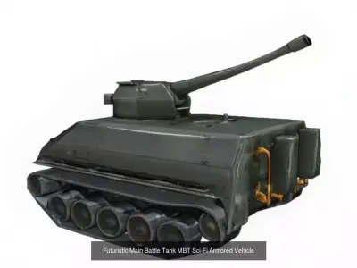 Sci-Fi Military Vehicles Pack 5 Futuristic Combat Units