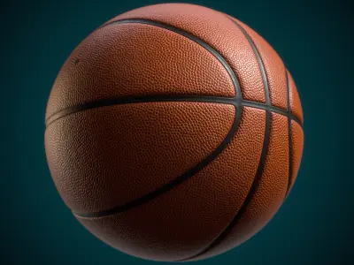  Clean Basketball Ball - 01 