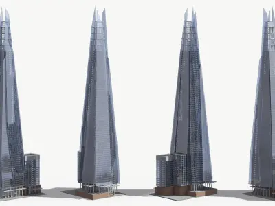  London Shard Skyscraper 