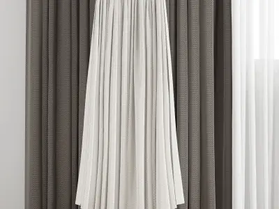 curtain 484 3D model