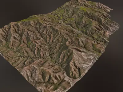 Landscape C - Scan 3D model