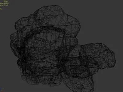 Wild - rock 1102 3D model