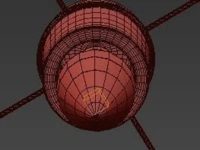 Tom Kirk Facet Pendant 3D model