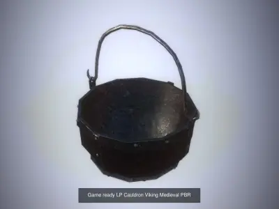 Game Ready Camping Items 3D Model Pack