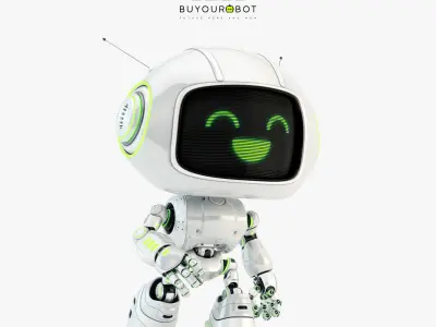 Lovely robot - companion IX 3D model