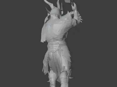 Shao Kahn MK 11 - 3D print model