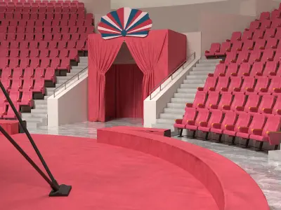  Globe of Death Steel Sphere On Circus Stage 