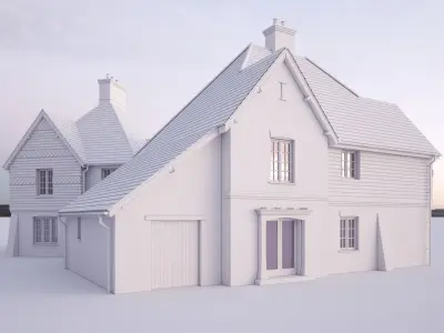 British House Bosc Apartment 2 3D model