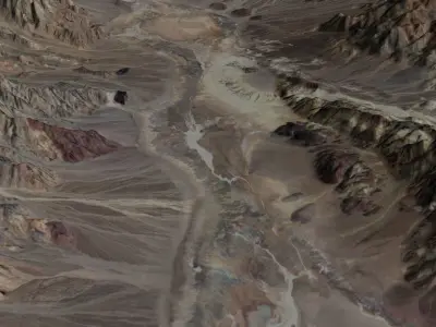Death Valley National Park 3D model