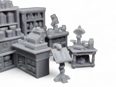Potion Shop 3D print model