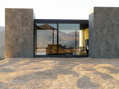 CGI remake of existing house 3D model