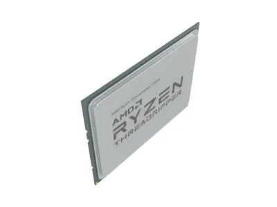 AMD TR4 CPU 1900X V1 001 3D model