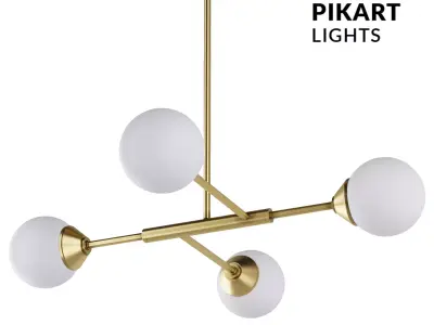 Chandelier Globe SKU 5939 Free 3D model