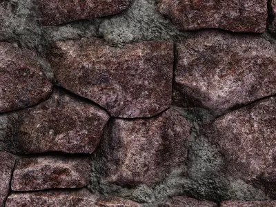Stone Wall 20 - Seamless Texture