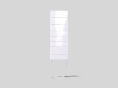 Radiator floor lamp 3D model