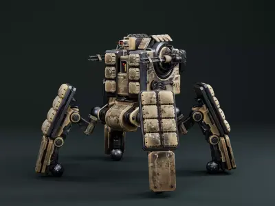 Etasphera42 Low-poly 3D model