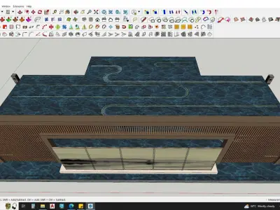 3d model of decor wall 3D model