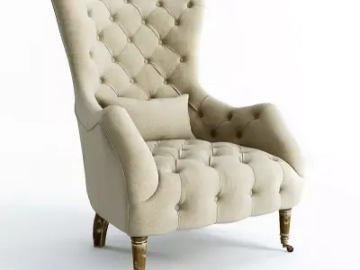 Armchair Aidan Gray 3D model