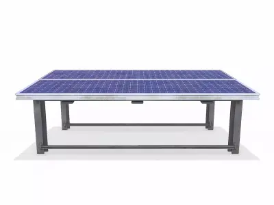 Solar Panel Low-poly PBR Low-poly 3D model