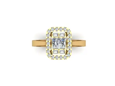 Jewelry ring 437 3D print model