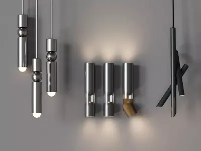 Kitoko lamps 3D model