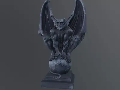 lucifer statue 3D model