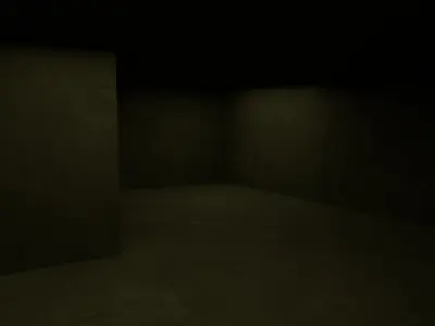Corridors room Free low-poly 3D model