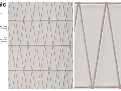 Triangle Tiles in Hex Layout Texture