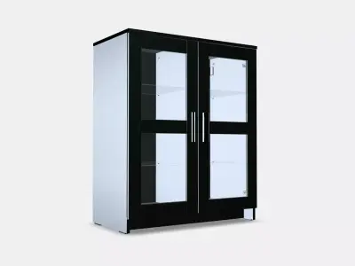 BRIMNES Cabinet with doors 3D model
