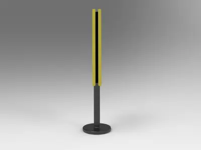 Led Light Desk Lamp 3D model