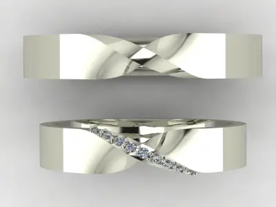 jewelry rings 3D model