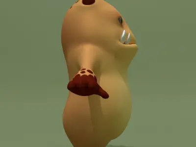 Monster Sweetie Alan 3D model