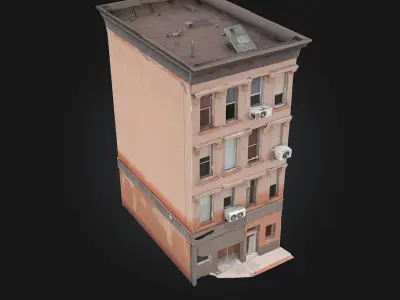 Urban Illusion  A Dreamlike Vision of City Life 3D model
