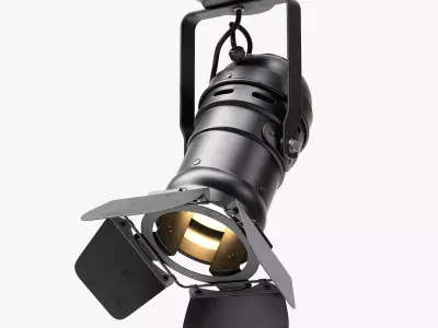 Spotlight Retro Loft Industrial 3D model