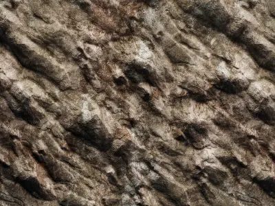 H125 Rock Cliff - PBR - 4K - Seamless - SBSAR Texture