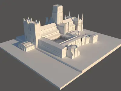 Durham Cathedral 3D model