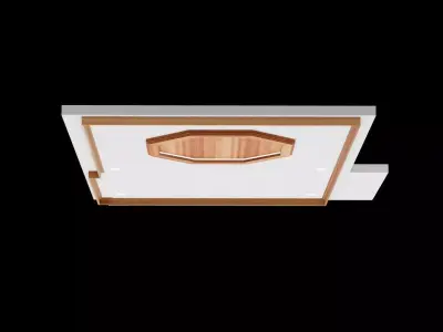 Architectural Ceiling Low-poly 3D model