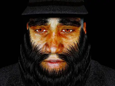 Latarnik - Lighthouse Keeper Low-poly 3D model