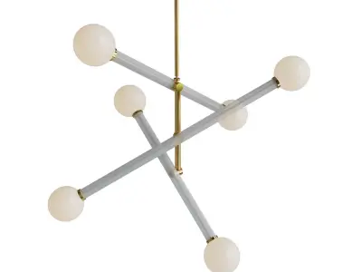 Design lamp Paxton White 3D model
