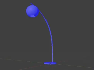 Joni Arc Floor Lamp 3D model