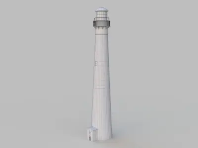 Barnegat Lighthouse 3D model