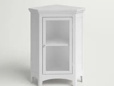 Allare Freestanding Bathroom Cabinet 3D model